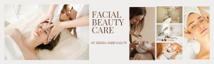 Professional facial treatment at Misha Amir Salon with advanced skincare and skin rejuvenation